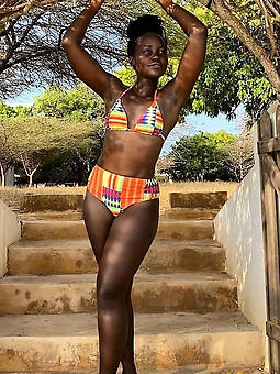 hot black women enervating bikinis free porn pics