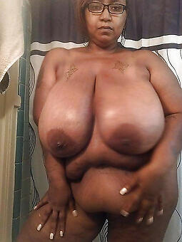 bare pics of obese mature ebony